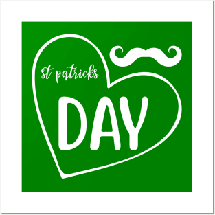 Love St Patricks Day Posters and Art